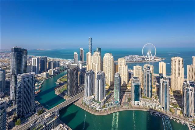 Jumeirah Beach Residence and Bluewaters Island, Dubai